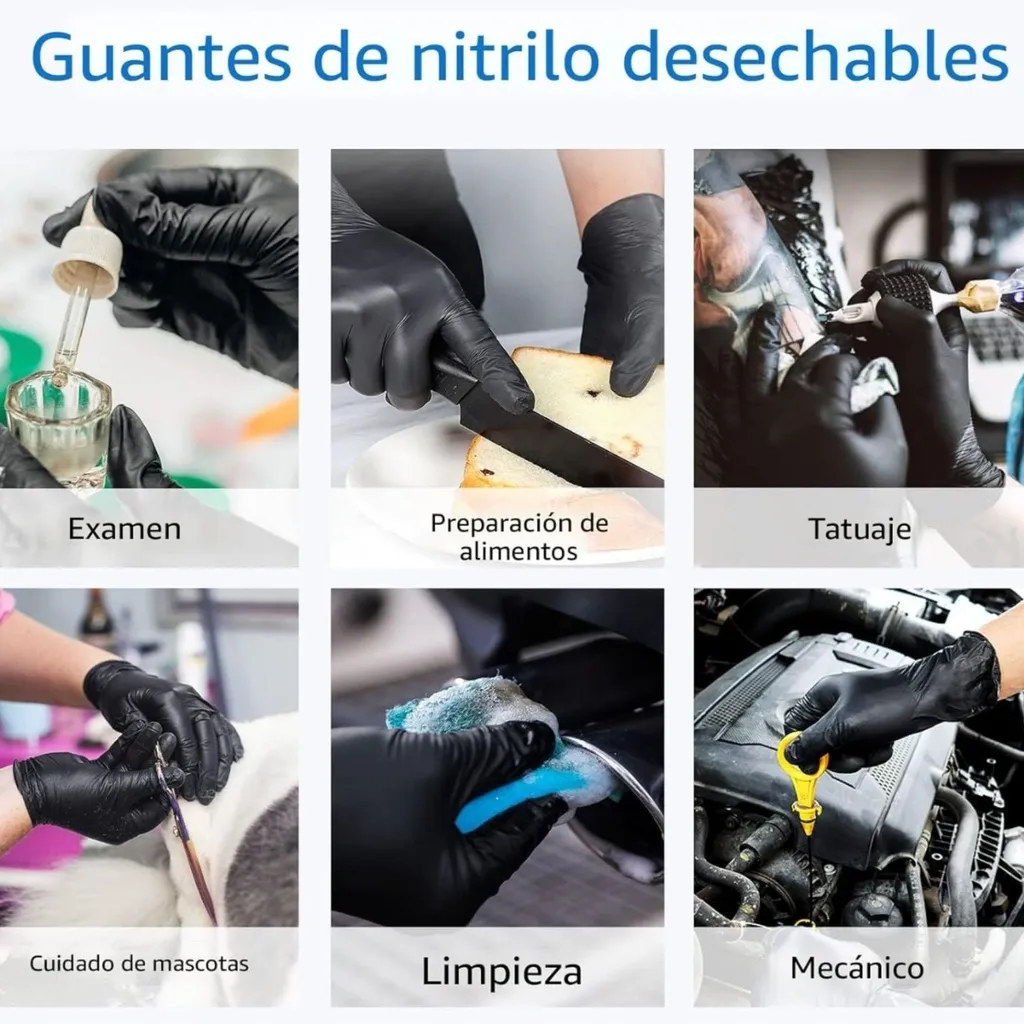 Guantes profesionales para higiene, limpieza y sector salud.webp