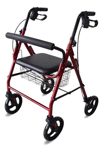 [616070A] Andador Plegable de Doble liberacion, Adulto Aluminio Lumex