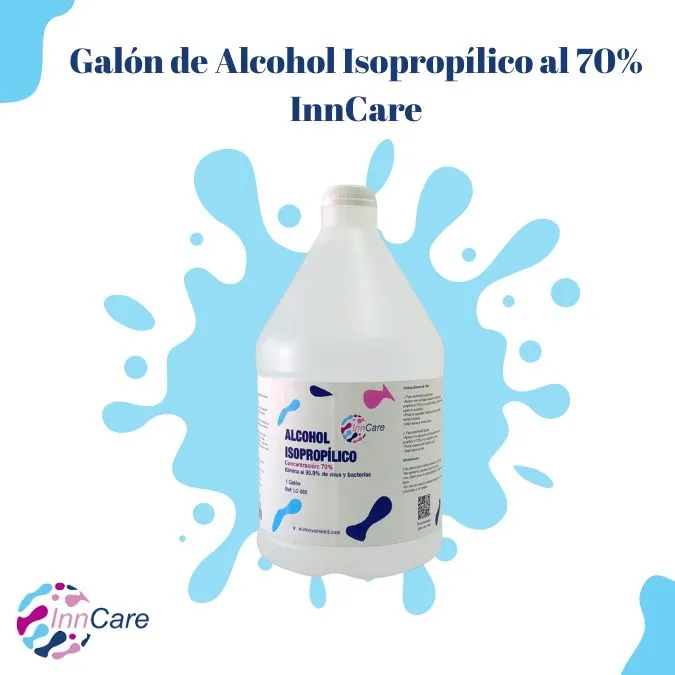 GALÓN DE ALCOHOL ISOPROPÍLICO 70% INNCARE