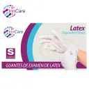 GUANTES DE LATEX INNCARE S PAQ 100