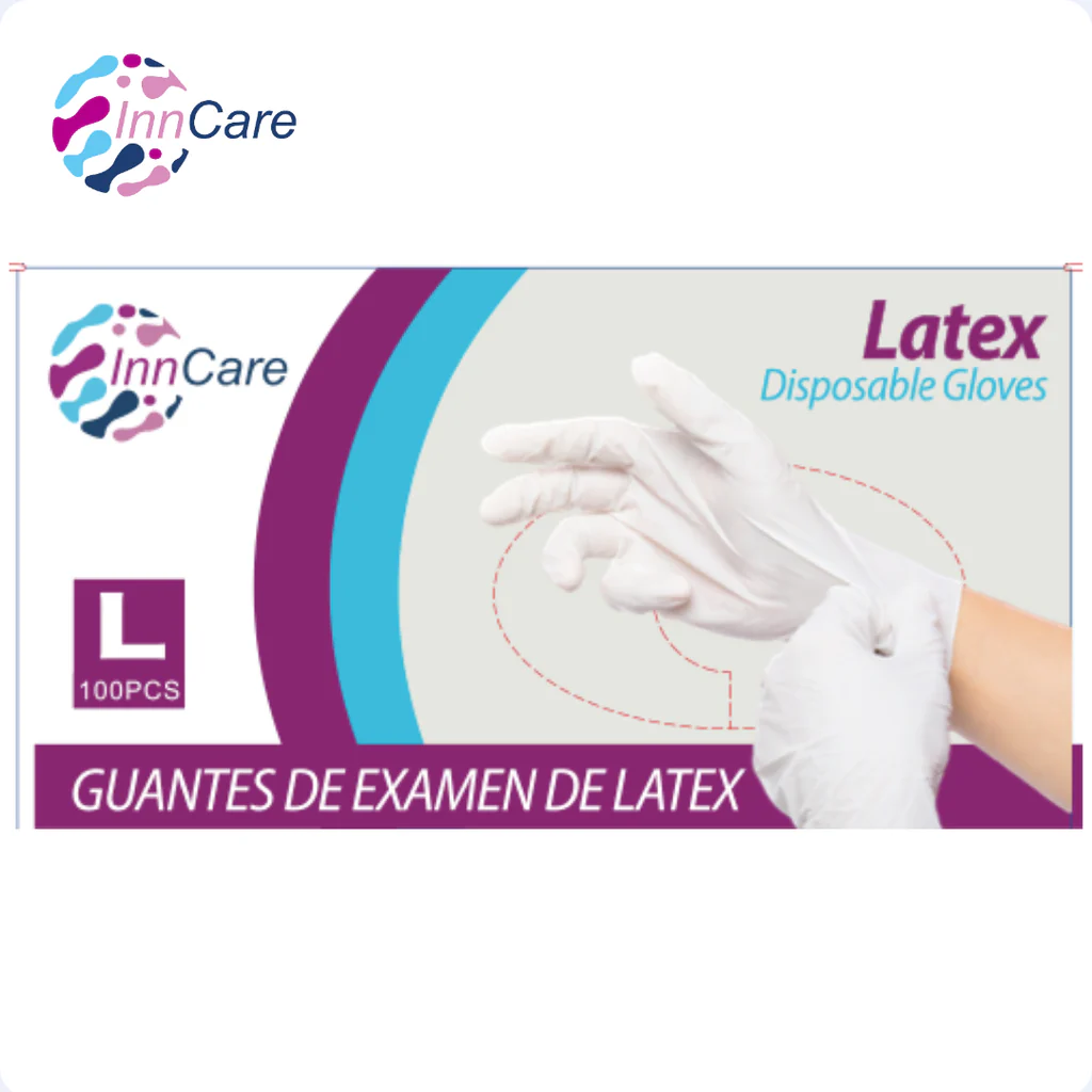 [GU9015] GUANTES DE LATEX INNCARE L PAQ 100
