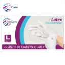 GUANTES DE LATEX INNCARE L PAQ 100