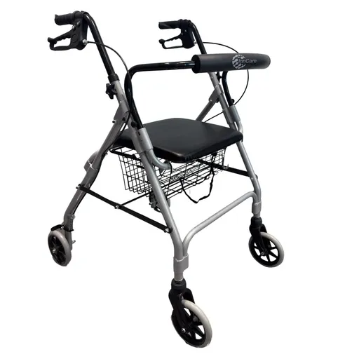 ANDADOR CON RUEDAS Y ASIENTO, FRENOS INNCARE