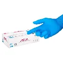 Guantes de Nitrilo Basic Azul InnCare (M) 100/1