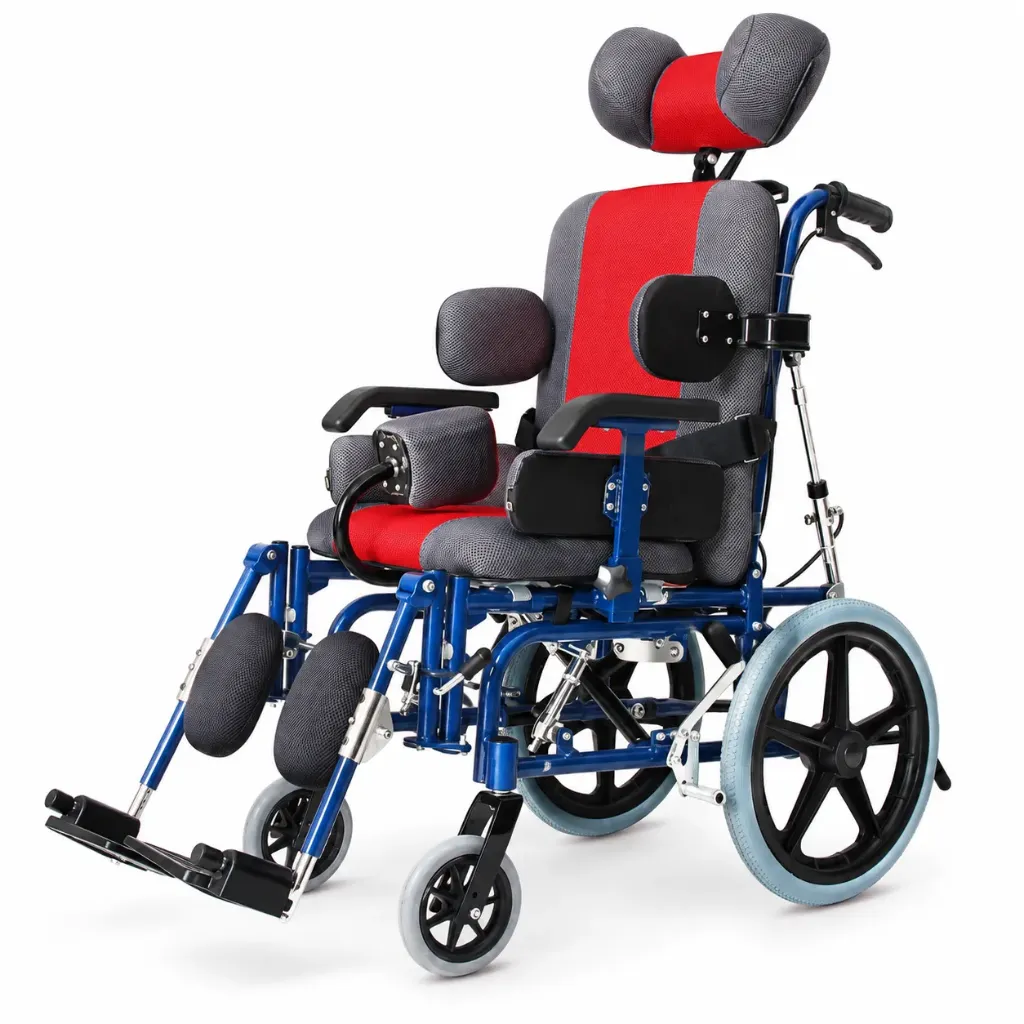 [YK9140-16] Silla de Ruedas para Cuadripléjicos InnCare YK9140-16 | Aluminio | Plegable | 75 kg